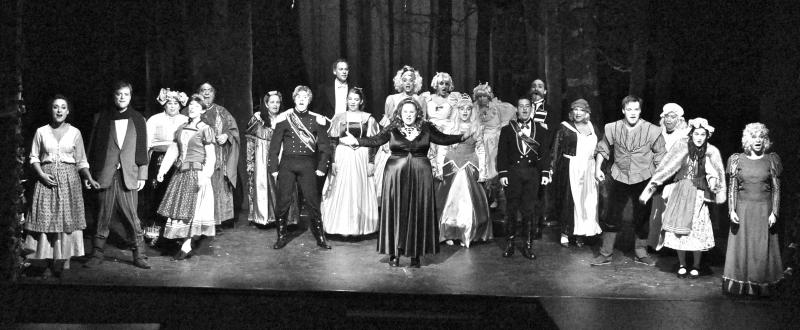 Boothbay Playhouse cast of "Into the Woods," 2014